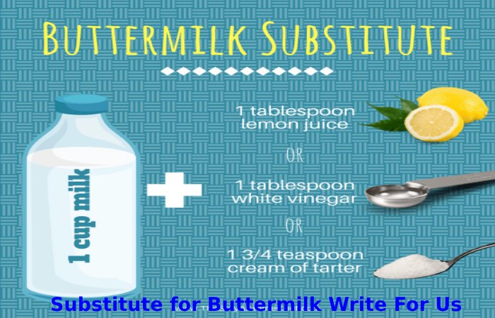 Substitute for Buttermilk Write For Us