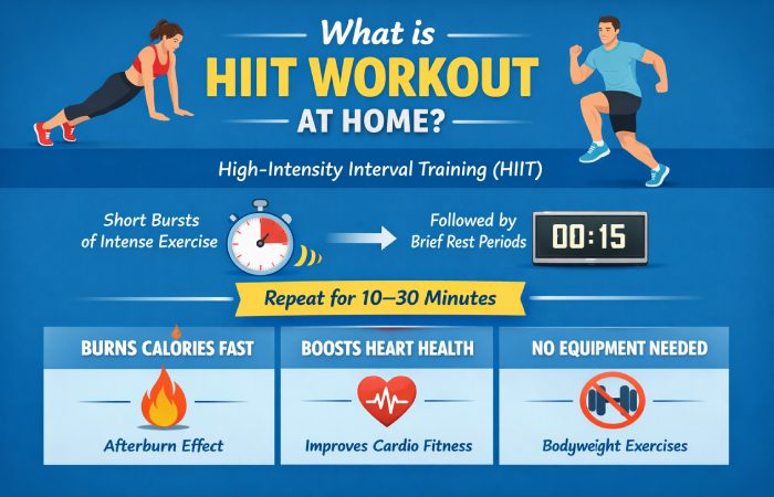 what is hiit workout at home